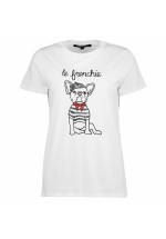 French Connection Le Frenchie T-Shirt (White)
